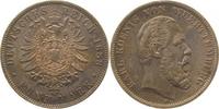     17388F~2.5-GG-PAT 5 Mark  K v.Württemberg 1888F ss/vz schöne Patina ... 485,00 EUR Differenzbesteuert nach §25a UstG zzgl. Versand