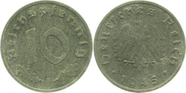 37545F~3.0 10 Pfennig  1945F ss J 371  