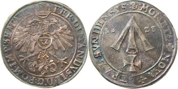 Th-Strals-1623-GG Thaler Pomm-Stralsund 1623   vz Top Erhaltung Dav 5820  