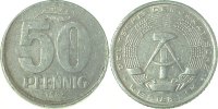 d 0 50 Pf P151273A3.0 50 Pfennig  DDR 1973A WS: l. dezentriert J1512