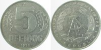 d 0 5 Pf S150975A2.0 5 Pfennig  DDR 75A S330 vz J1509