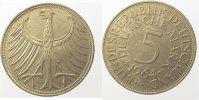     S38764G2.8 5 DM  1964G ca.S25 ss+ J 387 21,50 EUR Differenzbesteuert nach §25a UstG zzgl. Versand