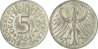     FF38764D~ 5 DM  1964D Fälschung f.d.Zv. zu J 387 28,00 EUR Differenzbesteuert nach §25a UstG zzgl. Versand