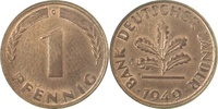     37949G~1.5v 50 Pfennig  1949G Var.Ngb.1.7 f.bfr!!! Ngb.3.1 90,00 EUR Differenzbesteuert nach §25a UstG zzgl. Versand