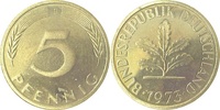 0.0 5 Pf   38273F~0.0 5 Pfennig  1973F PP 9100 Exemplare  J 382 6,00 EUR Differenzbesteuert nach §25a UstG zzgl. Versand