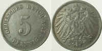  2.5 5 Pf   012n15J~2.5 5 Pfennig  1915J ss/vz J 012 4,50 EUR Differenzbesteuert nach §25a UstG zzgl. Versand