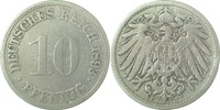     01393F~3.2 10 Pfennig  1893F ss- J 013 3,10 EUR Differenzbesteuert nach §25a UstG zzgl. Versand