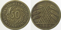 d  31024J~3.0 50 Pfennig  1924J ss J 310