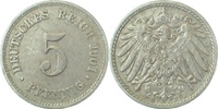  2.8 5 Pf   012n01E~2.8 5 Pfennig  1901E ss+ J 012 4,10 EUR Differenzbesteuert nach §25a UstG zzgl. Versand