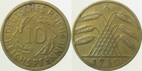     31730A~2.0 10 Pfennig  1930A vz J 317 8,00 EUR Differenzbesteuert nach §25a UstG zzgl. Versand