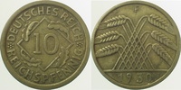     31730F~2.7 10 Pfennig  1930F ss+ J 317 20,50 EUR Differenzbesteuert nach §25a UstG zzgl. Versand