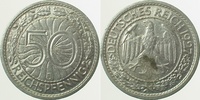 d  32427J~2.5b 50 Pfennig  1927J ss/vz min.Korr. J 324