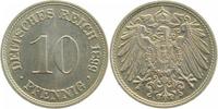 d  01399D~1.1 10 Pfennig  1899D prfr/stgl J 013