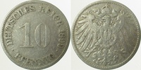 d  01399G~3.0 10 Pfennig  1899G ss J 013