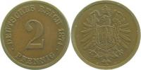  1.8 2 Pf   00274E~1.8 2 Pfennig  1874E vz+ J 002 38,00 EUR Differenzbesteuert nach §25a UstG zzgl. Versand