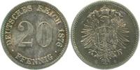     00576G~1.5 20Pfennig  1876G vz/stgl !! J 005 38,00 EUR Differenzbesteuert nach §25a UstG zzgl. Versand