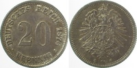 d  00576J~1.8 20Pfennig  1876J vz+ J 005