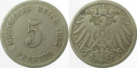 d 3.2 5 Pf 01292G~3.2 5 Pfennig  1892G ss- J 012