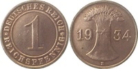  2.5 1 Pf   31334E~2.5 1 Pfennig  1934E ss/vz J 313 7,00 EUR Differenzbesteuert nach §25a UstG zzgl. Versand