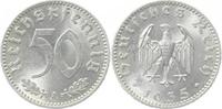 d  36835A~1.5P 50 Pfennig  1935A f.prfr Jahreszahl deutlich doppelt !! J 368