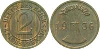  1.2 2 Pf   31436D~1.2 2 Pfennig  1936D prfr J 314 6,00 EUR Differenzbesteuert nach §25a UstG zzgl. Versand