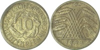 d  30923G~3.5 10 Pfennig  1923G s/ss J 309
