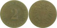  4.0 2 Pf   00273D~4.0 2 Pfennig  1873D s J 002 6,00 EUR Differenzbesteuert nach §25a UstG zzgl. Versand