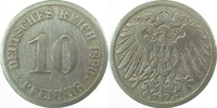     01396J~3.5 10 Pfennig  1896J s/ss J 013 3,00 EUR Differenzbesteuert nach §25a UstG zzgl. Versand