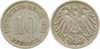    013n01G~3.0 10 Pfennig  1901G ss J 013 4,00 EUR Differenzbesteuert nach §25a UstG zzgl. Versand