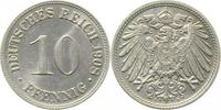 d  013n08D~1.2 10 Pfennig  1908D f.stgl. J 013