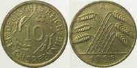     31729A~2.0 10 Pfennig  1929A vz J 317 5,00 EUR Differenzbesteuert nach §25a UstG zzgl. Versand