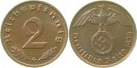 d 1.2 2 Pf 36239G~1.2 2 Pfennig  1939G prfr J 362