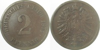 d 3.5 2 Pf 00274E~3.5 2 Pfennig  1874E s/ss J 002