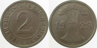 d 2.2 2 Pf 30723J~2.2 2 Pfennig  1923J fast vz!! J 307