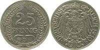     01810D~2.2 25 Pfennig  1910D vz- J 018 14,00 EUR Differenzbesteuert nach §25a UstG zzgl. Versand