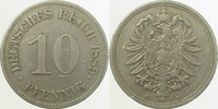     00489E~3.0 10 Pfennig  1889E ss J 004 6,00 EUR Differenzbesteuert nach §25a UstG zzgl. Versand