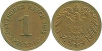 d 2.5 1 Pf 01092G~2.5 1 Pfennig  1892G ss/vz J 010