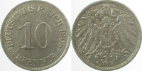     013n08E~2.5 10 Pfennig  1908E ss/vz J 013 3,10 EUR Differenzbesteuert nach §25a UstG zzgl. Versand