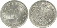     013n11E~1.1 10 Pfennig  1911E prfr/stgl !!!! J 013 38,00 EUR Differenzbesteuert nach §25a UstG zzgl. Versand