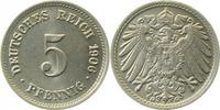  5 Pf   012n06G~1.1 5 Pfennig  1906G prfr/stgl!! J 012 75,00 EUR Differenzbesteuert nach §25a UstG zzgl. Versand