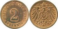  1.5 2 Pf   01115F~1.5 2 Pfennig  1915F vz/stgl J 011 18,00 EUR Differenzbesteuert nach §25a UstG zzgl. Versand