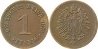  2.2 1 Pf   00176H~2.2 1 Pfennig  1876H vz- RR J 001 105,00 EUR Differenzbesteuert nach §25a UstG zzgl. Versand