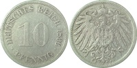 d  01396F~3.2 10 Pfennig  1896F ss- J 013