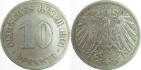     013n01E~3.0 10 Pfennig  1901E ss J 013 3,00 EUR Differenzbesteuert nach §25a UstG zzgl. Versand