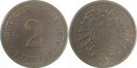 d 2.5 2 Pf 00275H~2.5 2 Pfennig  1875H ss/vz J 002