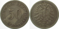 d  00776B~2.8 50 Pfennig  1876B ss+ J 007