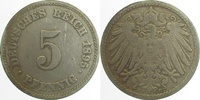  3.0 5 Pf   01295E~3.0 5 Pfennig  1895E ss J 012 8,00 EUR Differenzbesteuert nach §25a UstG zzgl. Versand