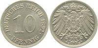     01392E~1.1 10 Pfennig  1892E prfr/stgl!!! min.St.Riss, Super J 013 135,00 EUR Differenzbesteuert nach §25a UstG zzgl. Versand
