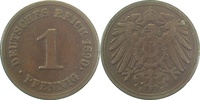  2.5 1 Pf   01090E~2.5 1 Pfennig  1890E ss/vz J 010 3,50 EUR Differenzbesteuert nach §25a UstG zzgl. Versand