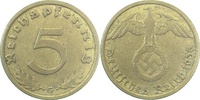  2.5 5 Pf   36336G~2.5 5 Pfennig  1936G ss/vz J 363 85,00 EUR Differenzbesteuert nach §25a UstG zzgl. Versand